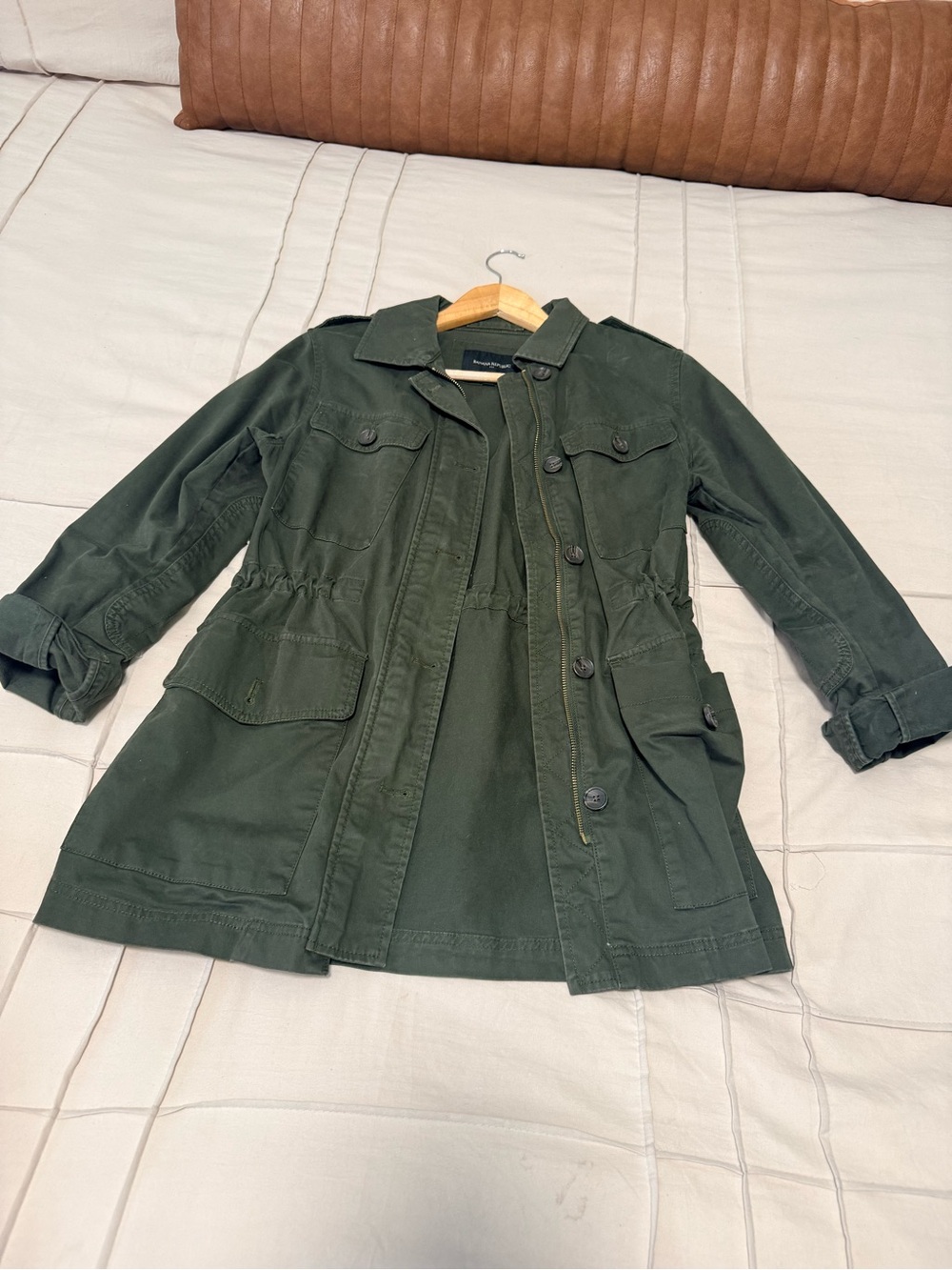 Banana Republic Kids Dark Green Utility Raincoat